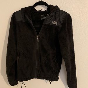 The North Face fuzzy zip up